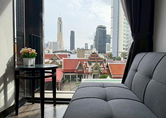 Cozy Mini Theatre - Victory Monument - 3 Pax Apartamento