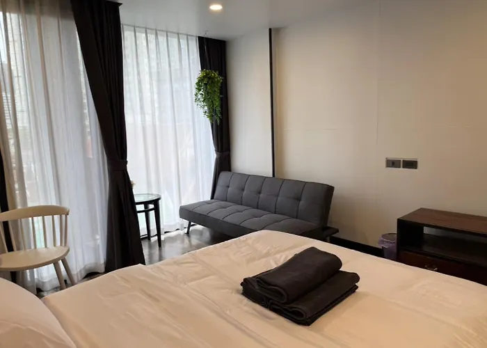 Cozy Mini Theatre - Victory Monument - 3 Pax Apartamento Bangkok